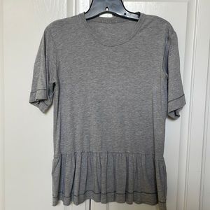 lululemon athletica cotton baby doll top